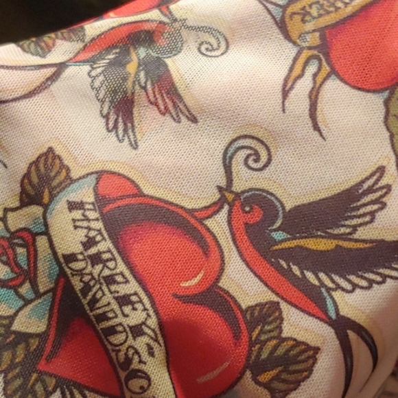 Vintage Harley Davidson sheer slip dress or nightgown - Picture 6 of 6